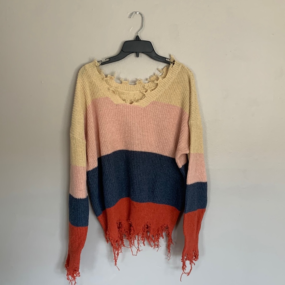 colorful sweater